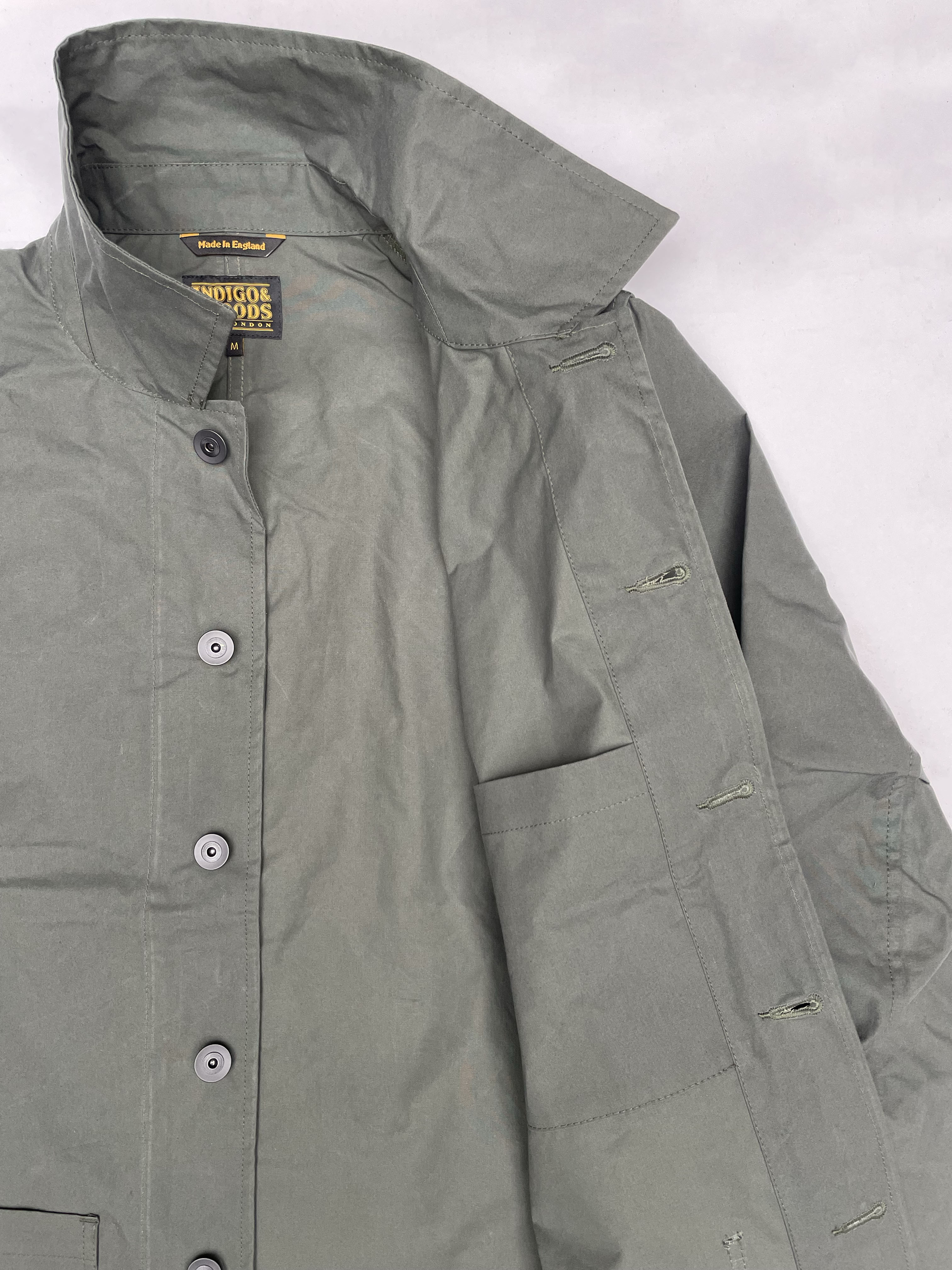 English Worker Jacket - Terrain Cotton - Hunter Green