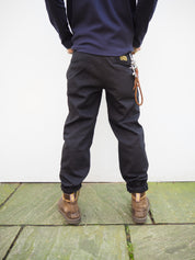 English Worker Trouser - Black Cotton twill