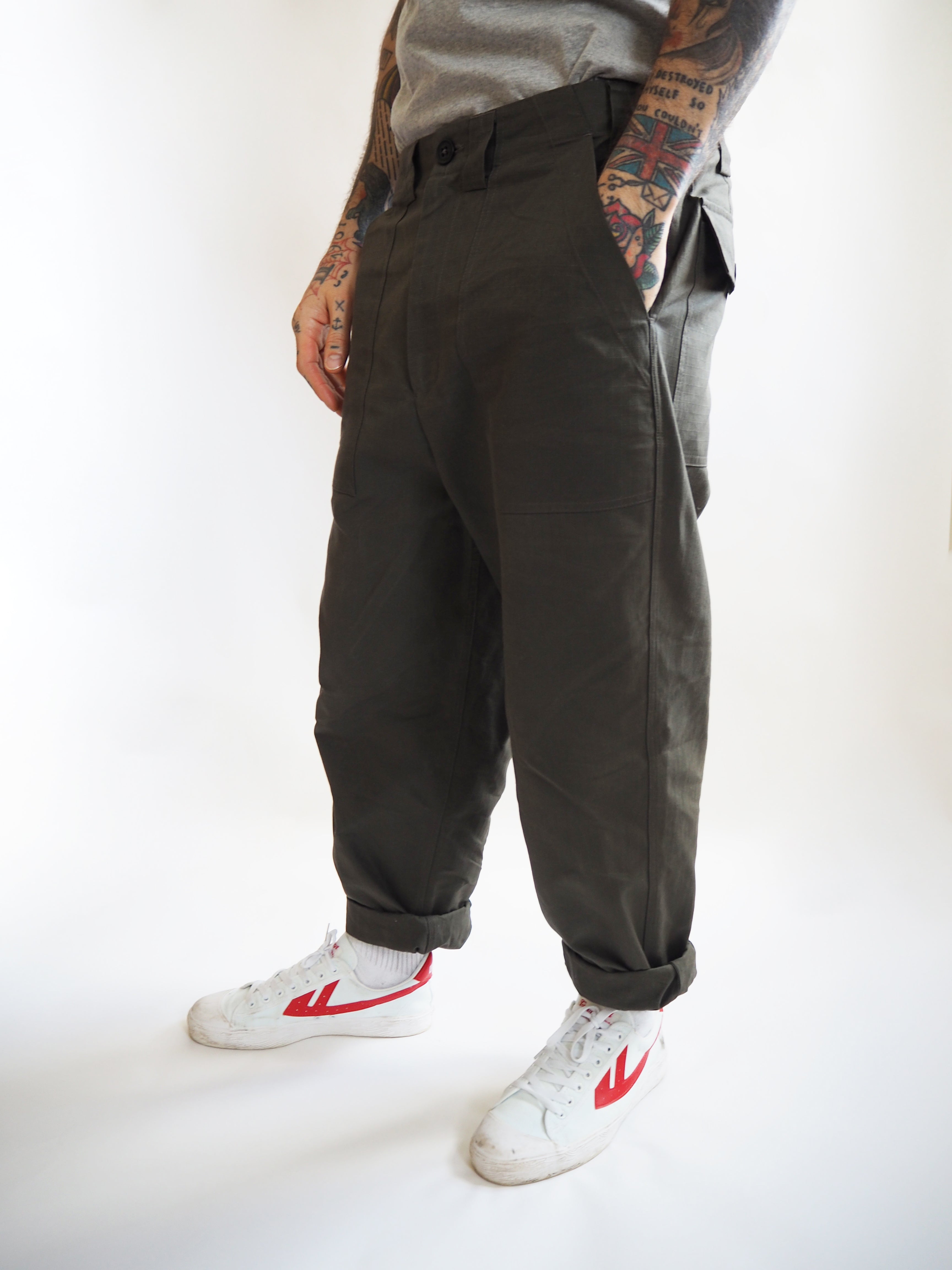 Loose Fatigue - Green Ripstop