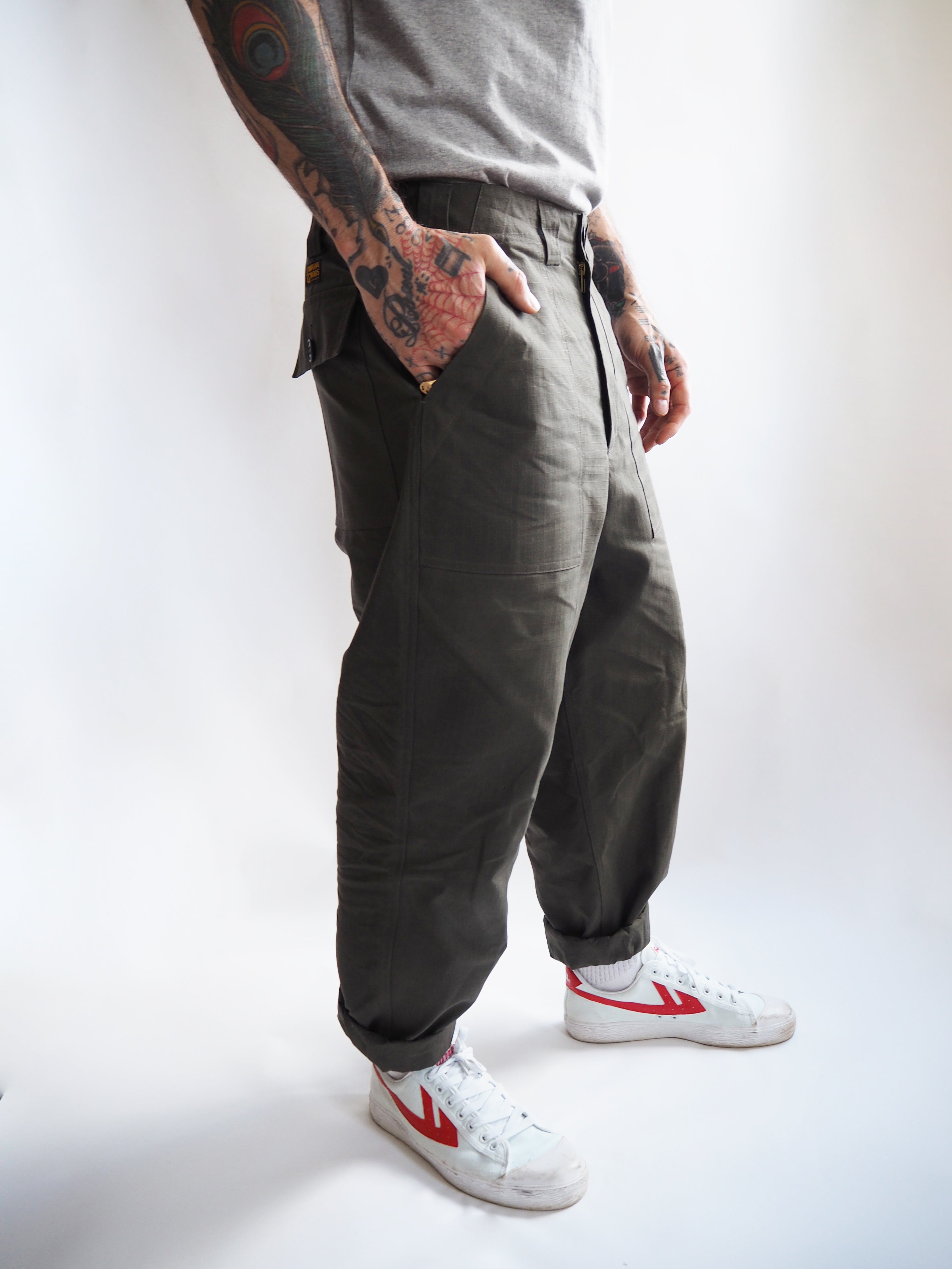 Loose Fatigue - Green Ripstop