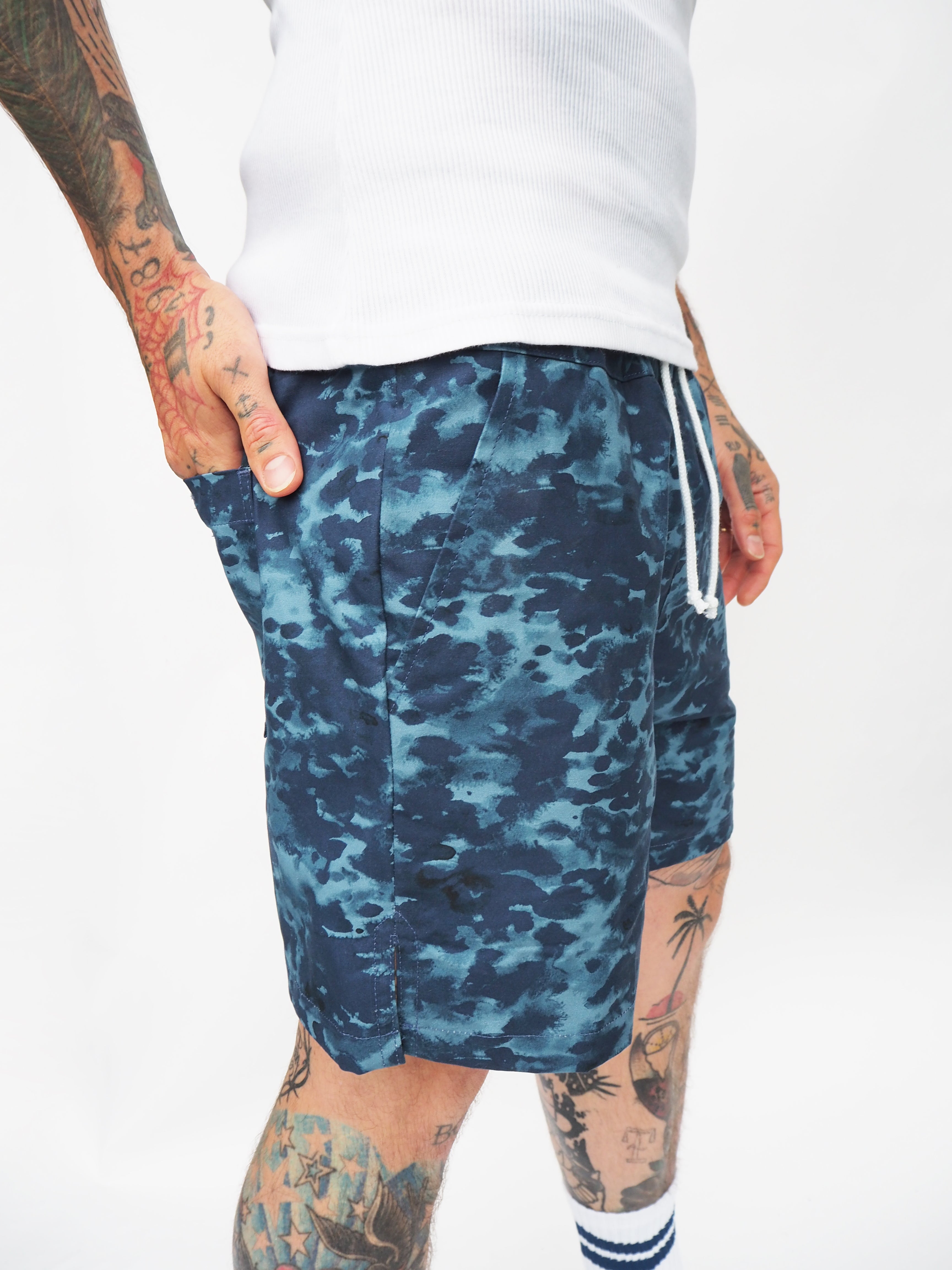 Summer Shorts - Cloud Camo