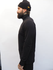 Stealth Zip Top - Black