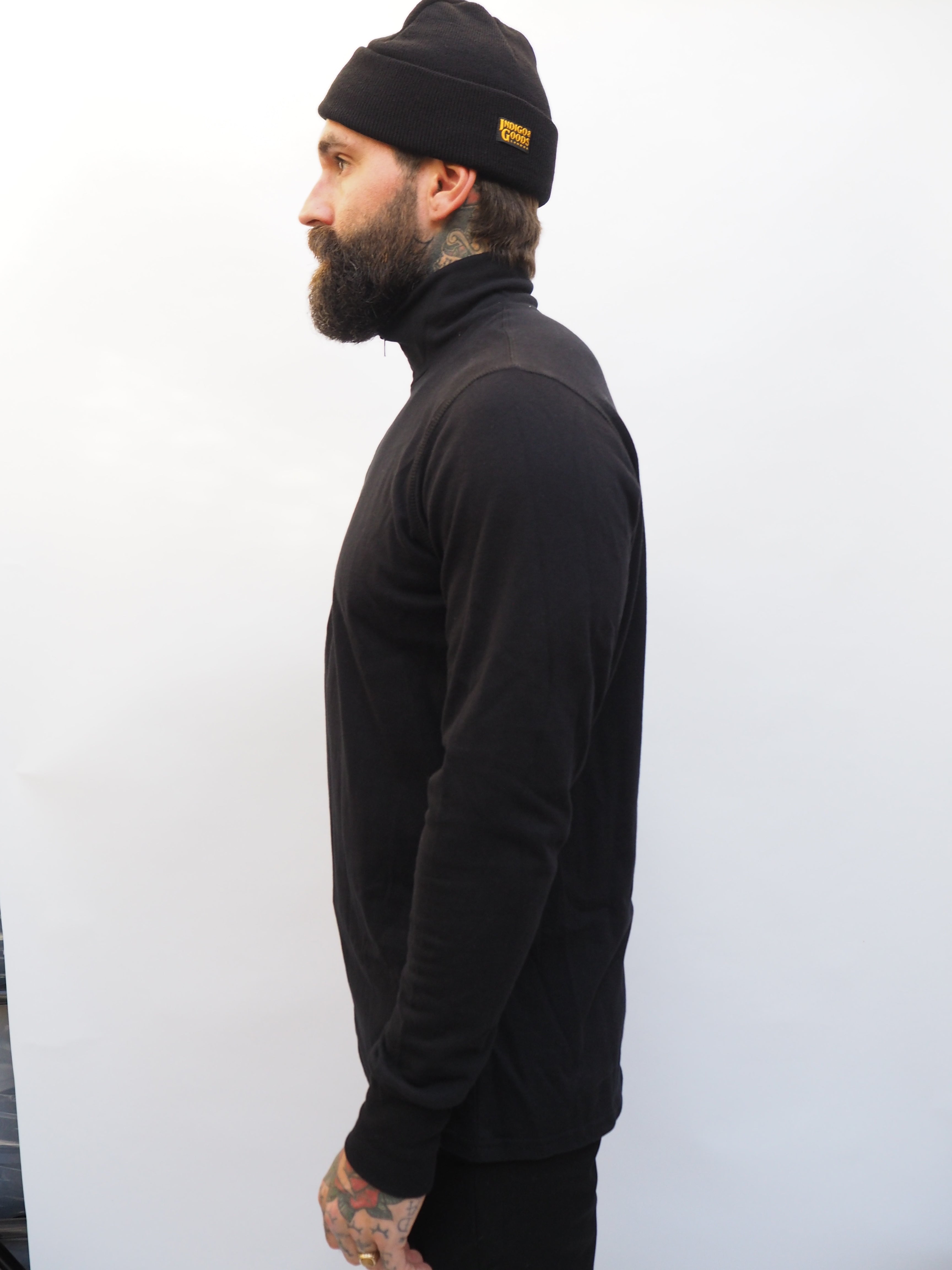 Stealth Zip Top - Black