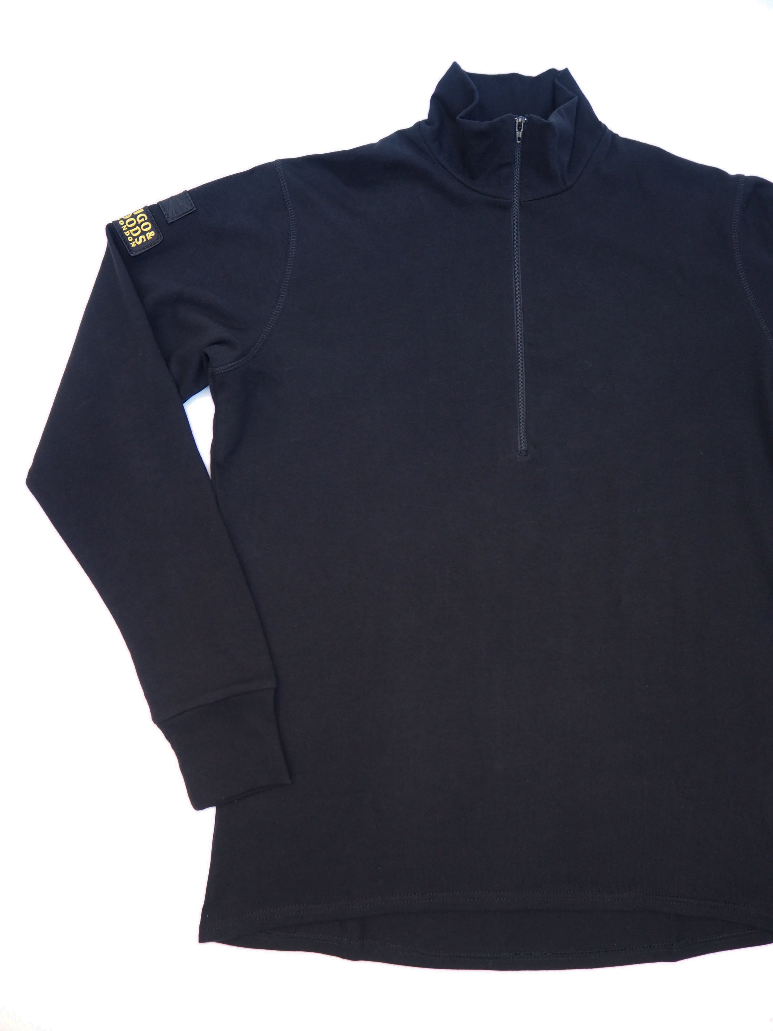 Stealth Zip Top - Black