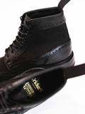 TRICKER'S TWO TONE BROGUE - BLACK