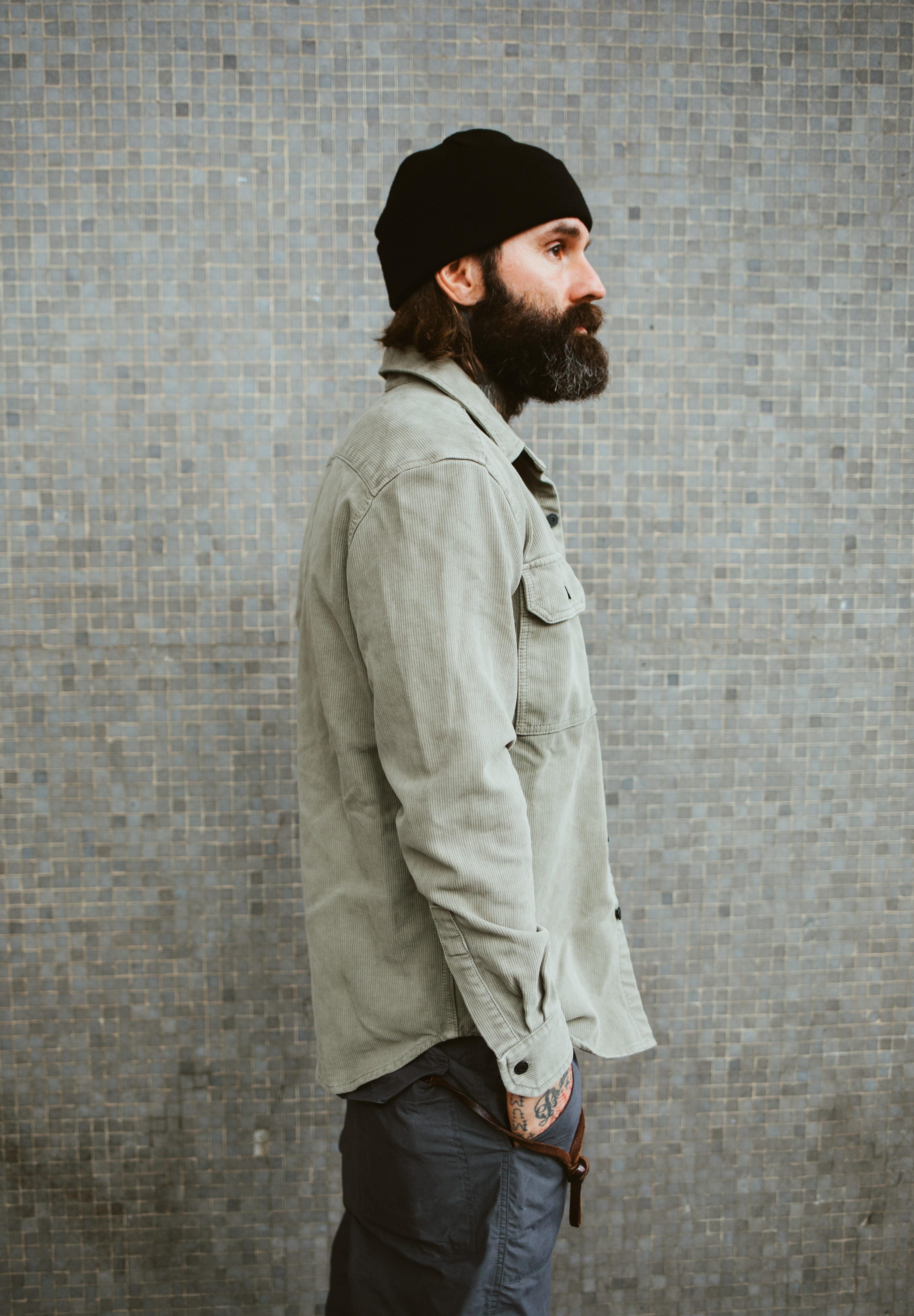 Assault Overshirt- Vintage Dye Putty