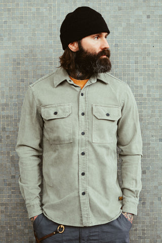 Assault Overshirt- Vintage Dye Putty