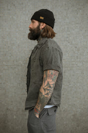 Supply Shirt - Vintage Dye Charcoal