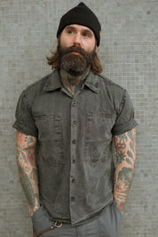 Supply Shirt - Vintage Dye Charcoal