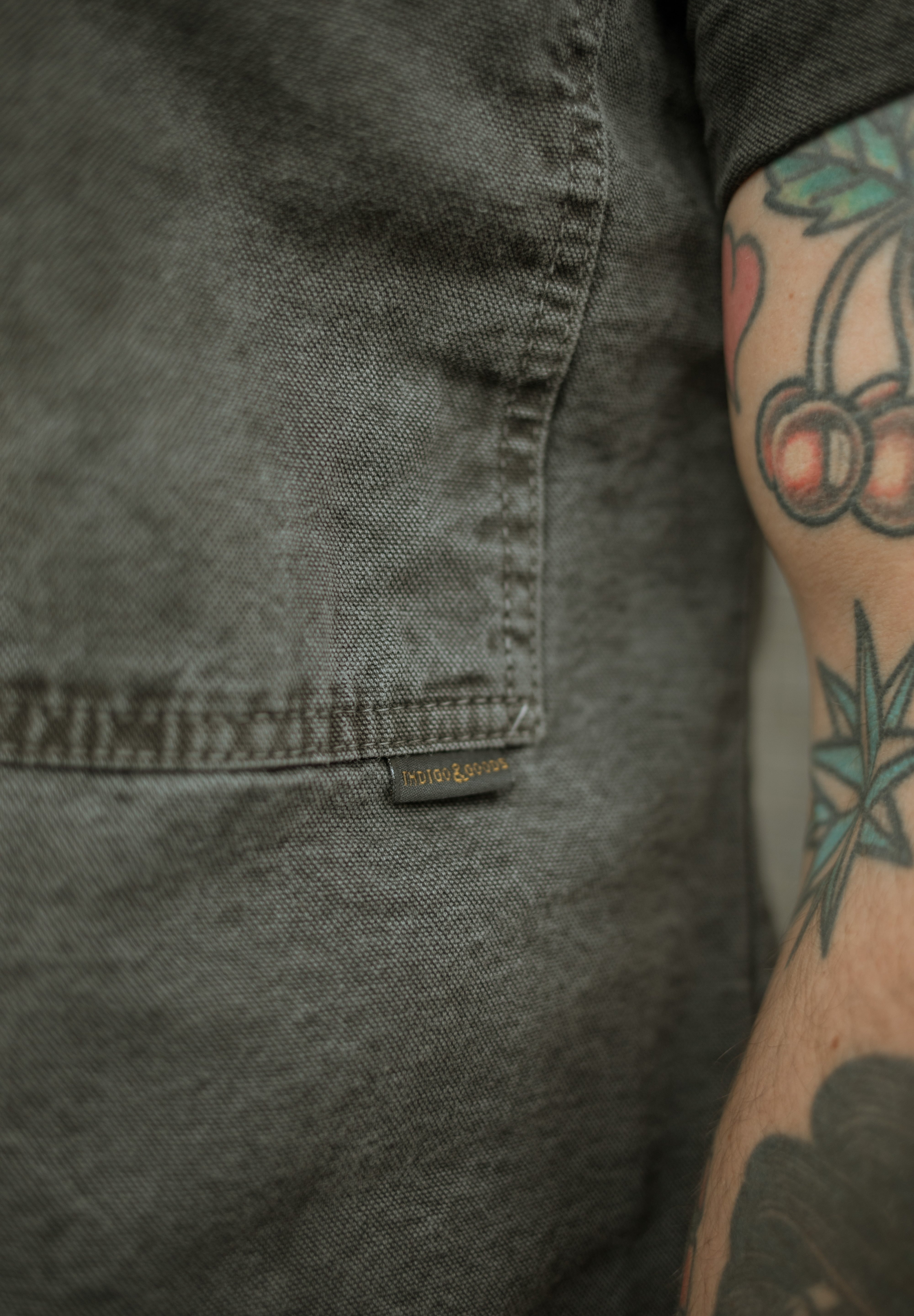 Supply Shirt - Vintage Dye Charcoal