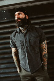 Supply Shirt - Vintage Dye Charcoal