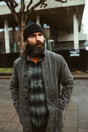 English Worker Jacket - BOX FIT - Washed Charcoal