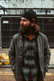 English Worker Jacket - BOX FIT - Washed Charcoal