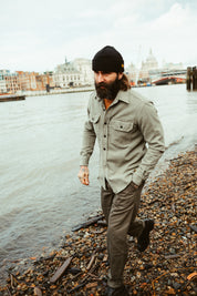 Assault Overshirt- Vintage Dye Putty