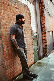 Supply Shirt - Vintage Dye Charcoal