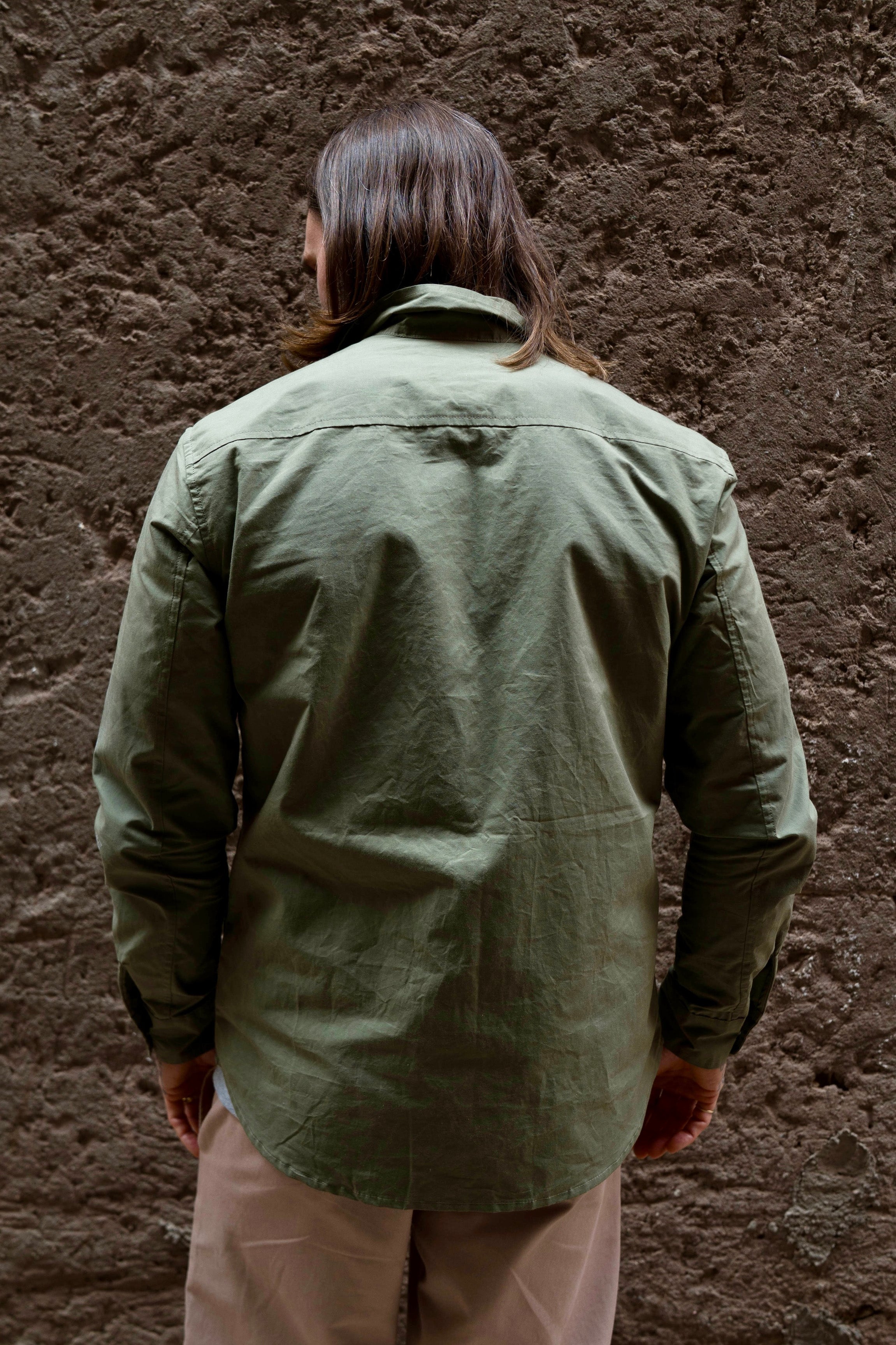 Turbo Shirt Jacket - Weathered Cotton - Jungle Green