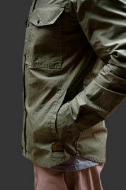 Turbo Shirt Jacket - Weathered Cotton - Jungle Green
