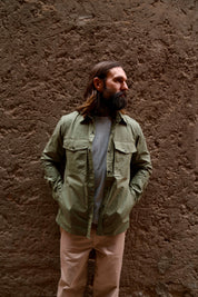 Turbo Shirt Jacket - Weathered Cotton - Jungle Green