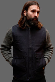 Stealth Zip Gilet - Bullet Cloth Black
