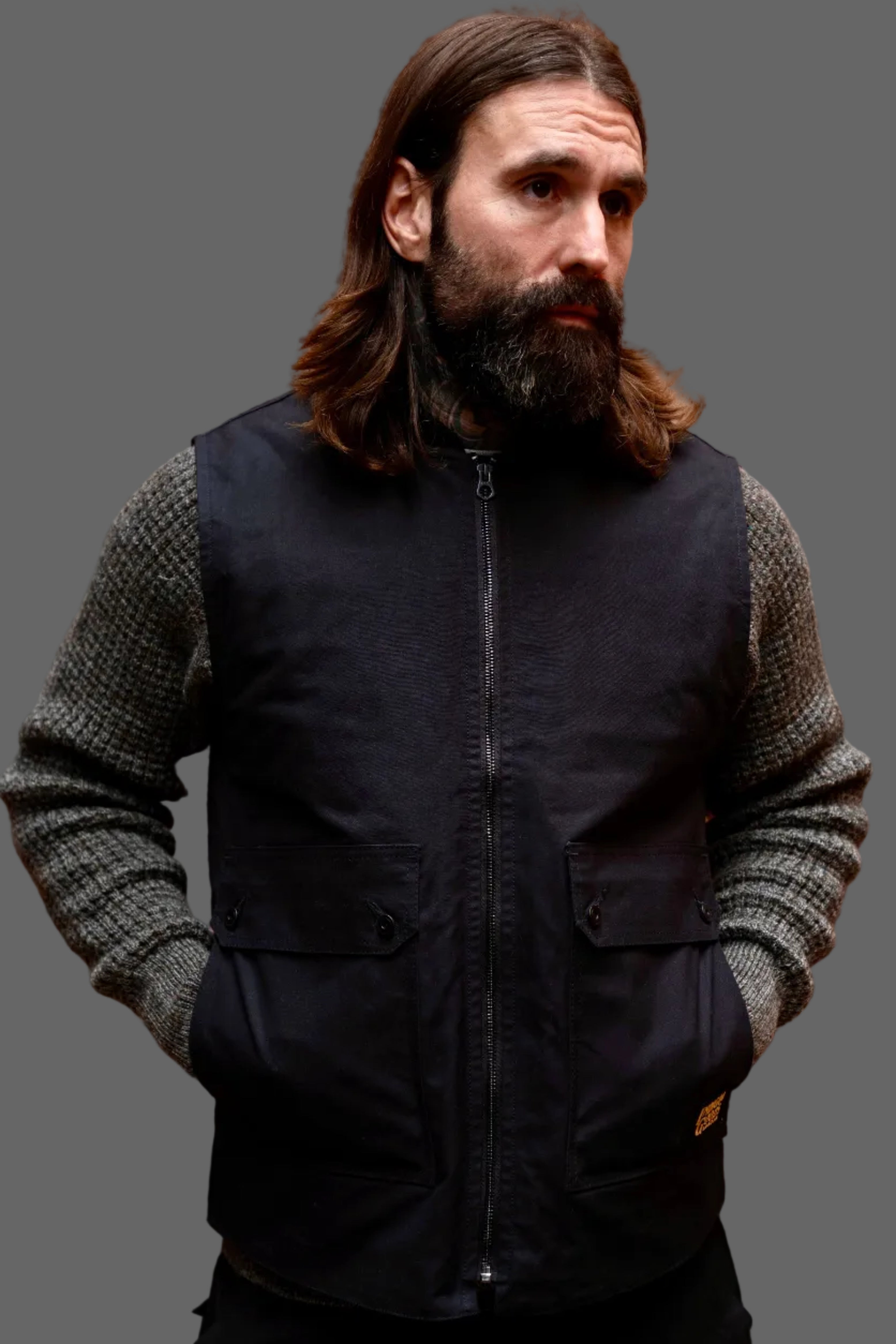 Stealth Zip Gilet - Bullet Cloth Black