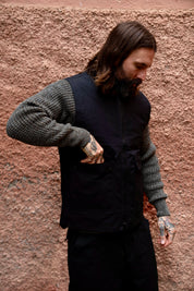 Stealth Zip Gilet - Bullet Cloth Black