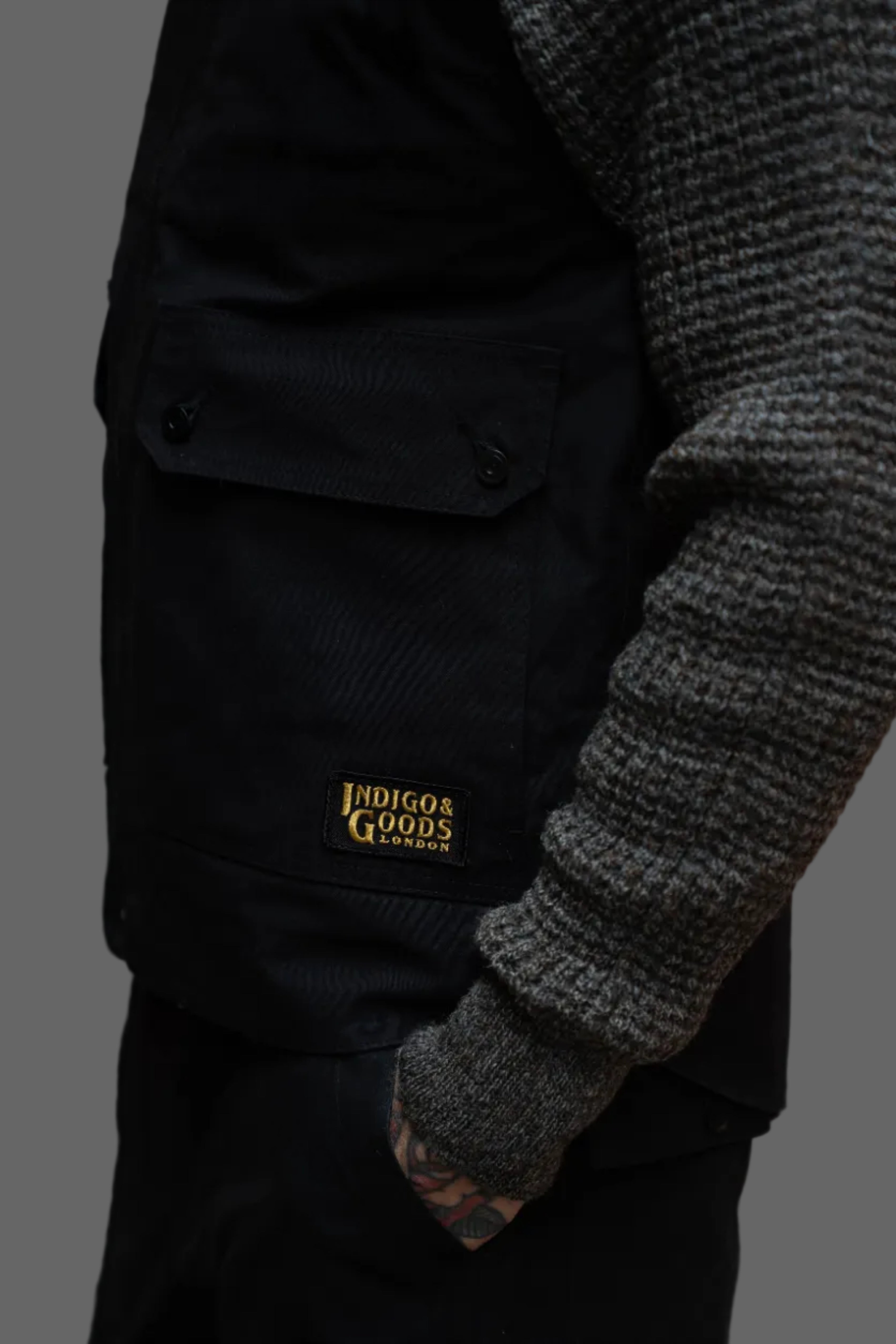 Stealth Zip Gilet - Bullet Cloth Black
