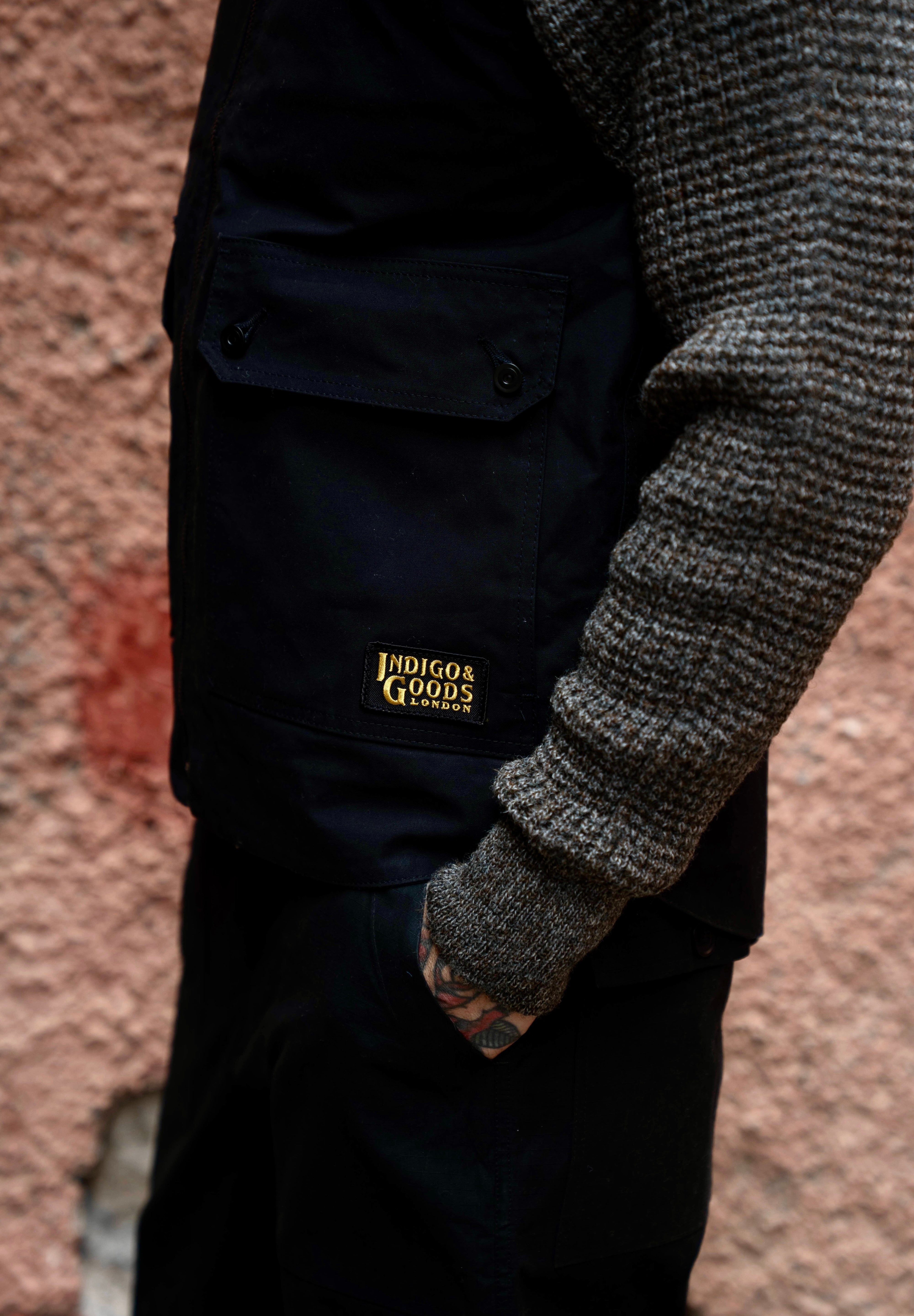 Stealth Zip Gilet - Bullet Cloth Black