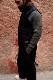 Stealth Zip Gilet - Bullet Cloth Black