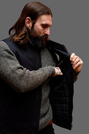 Stealth Zip Gilet - Bullet Cloth Black