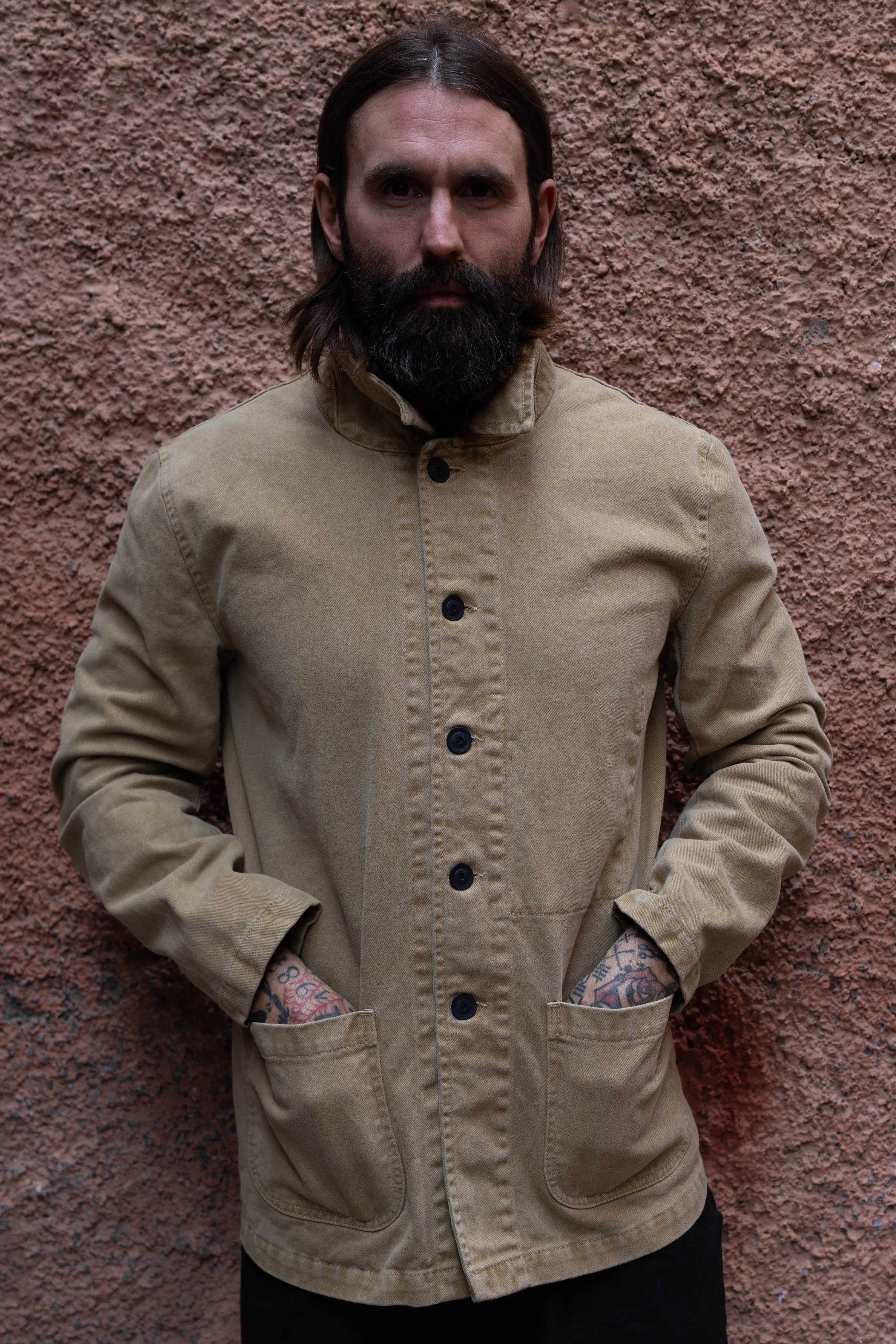 English Worker Jacket - BOX FIT - Desert Sand