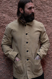 English Worker Jacket - BOX FIT - Desert Sand