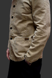 English Worker Jacket - BOX FIT - Sand