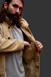 English Worker Jacket - BOX FIT - Sand