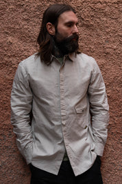 Drop Pocket Shirt - Weathered Cotton - Lt. Stone