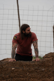 Scorpion Raw Tee - Red Mix