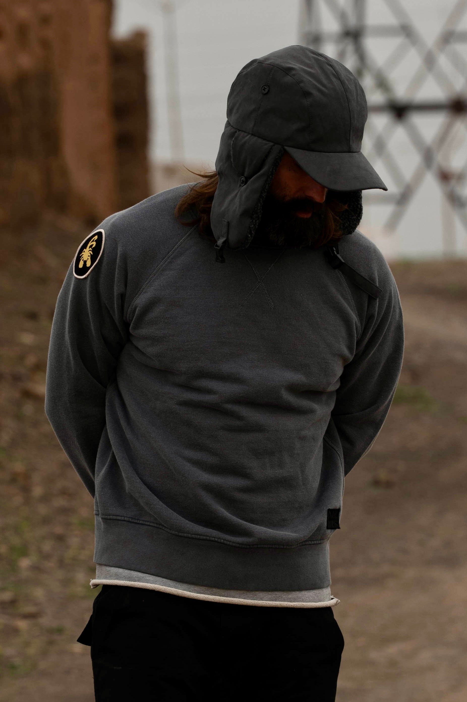 Scorpion Sweatshirt - Slate Grey
