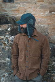 English Terrace Overshirt - Moleskin Chestnut