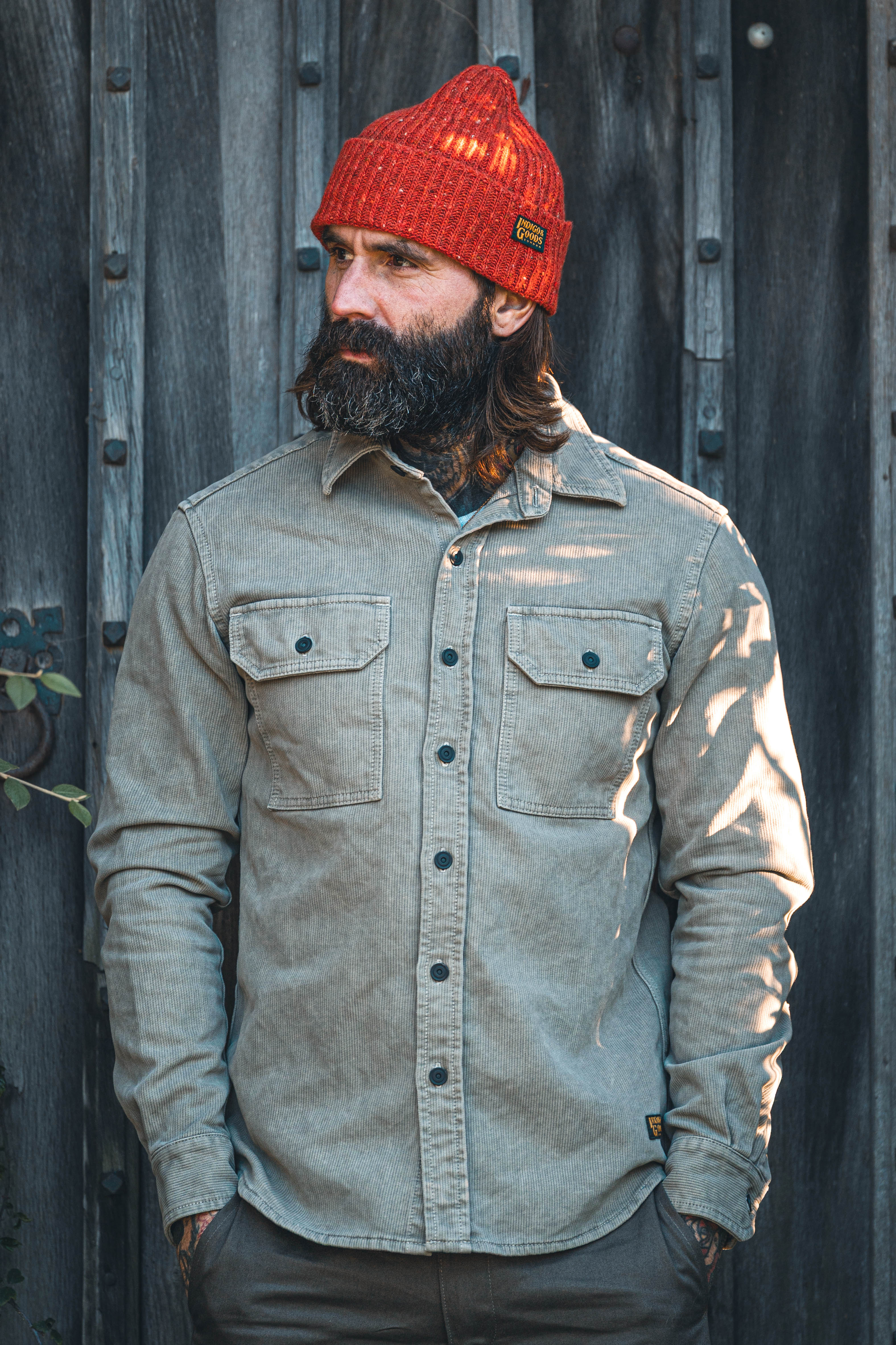Assault Overshirt- Vintage Dye Putty