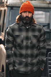 Bronson Shirt- Green Flannel Check