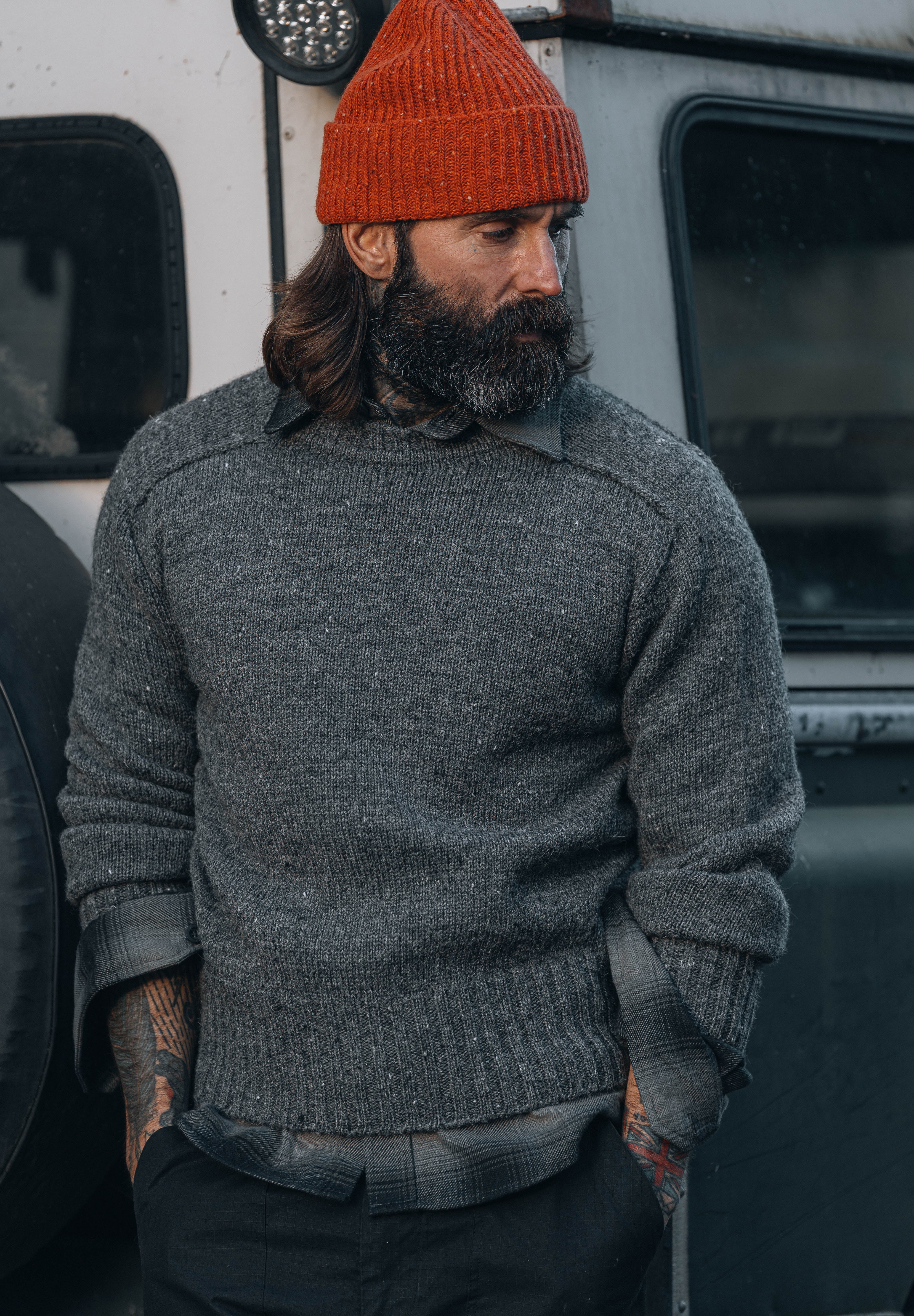 Mountain Sweater - Grey Nepp