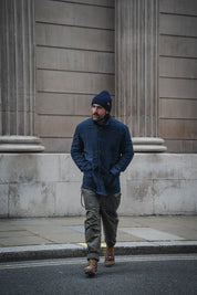 English Worker Jacket - Moleskin NAVY