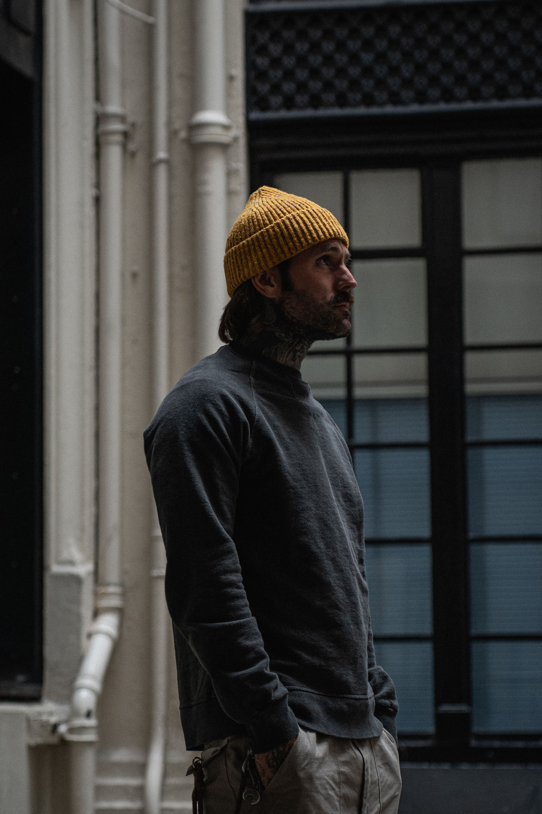 English Sweatshirt - Washed Charcoal
