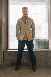 Assault Overshirt- Vintage Dye Putty