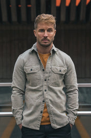 Assault Overshirt- Vintage Dye Putty