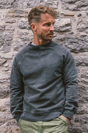 English Sweatshirt - Washed Charcoal
