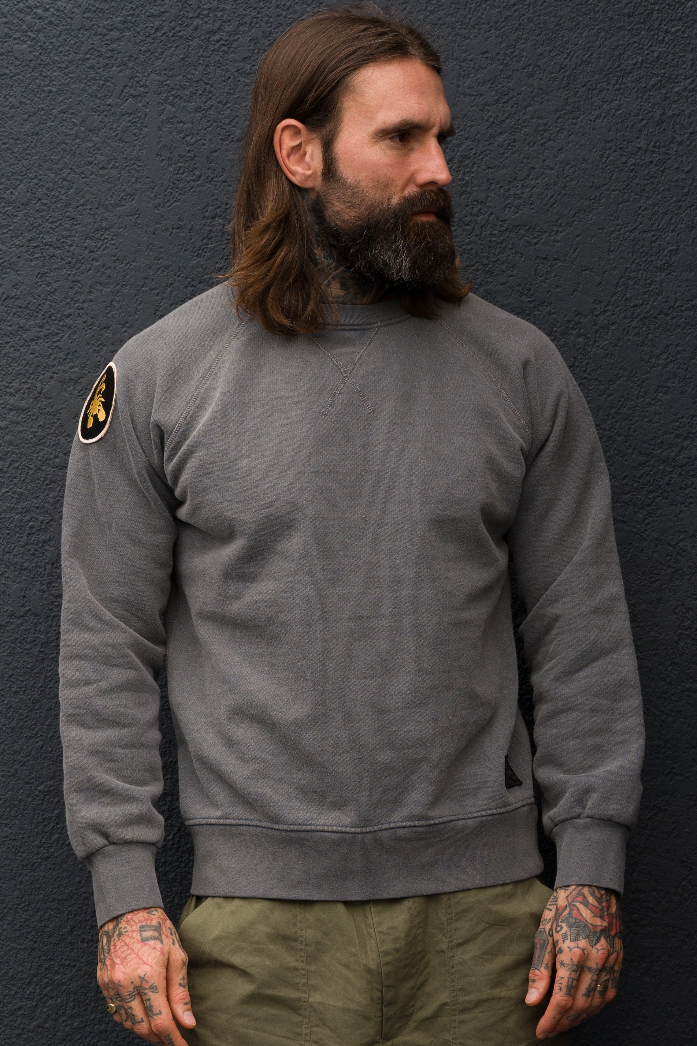 Scorpion Sweatshirt - Slate Grey