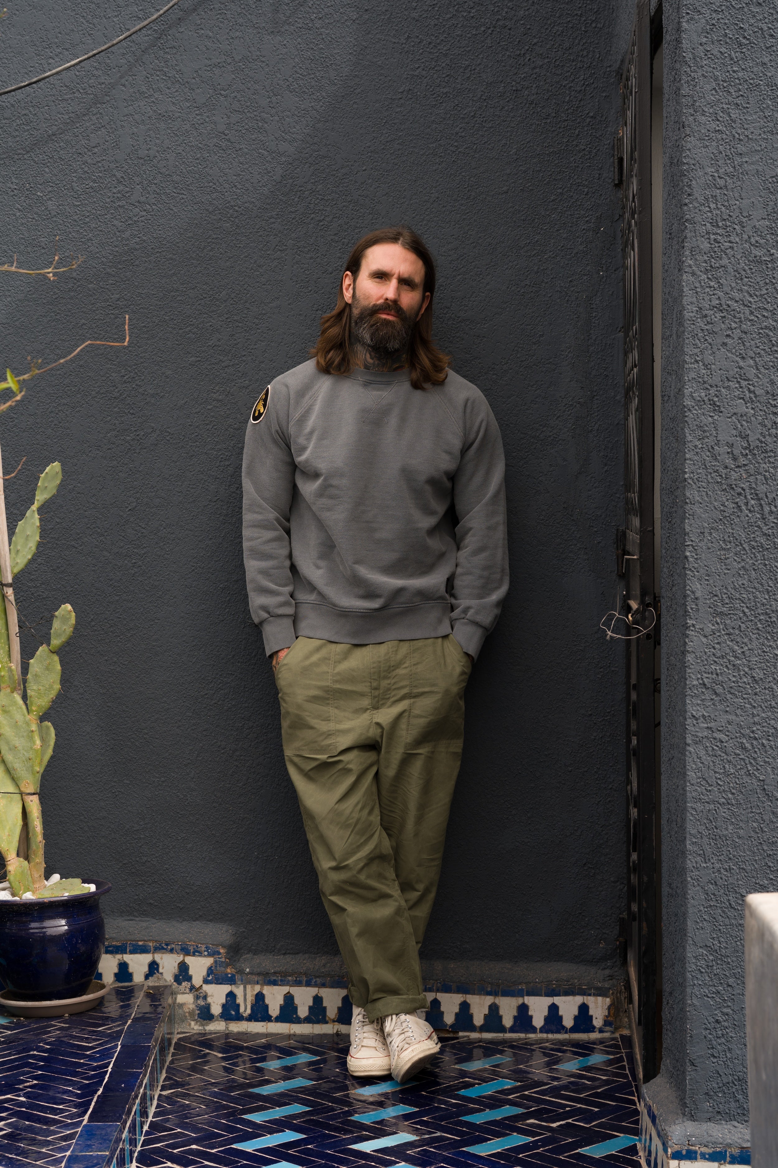 Scorpion Sweatshirt - Slate Grey