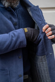 English Worker Jacket - Moleskin NAVY