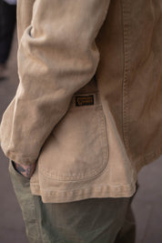 English Worker Jacket - BOX FIT - Sand