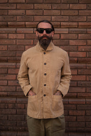 English Worker Jacket - BOX FIT - Sand